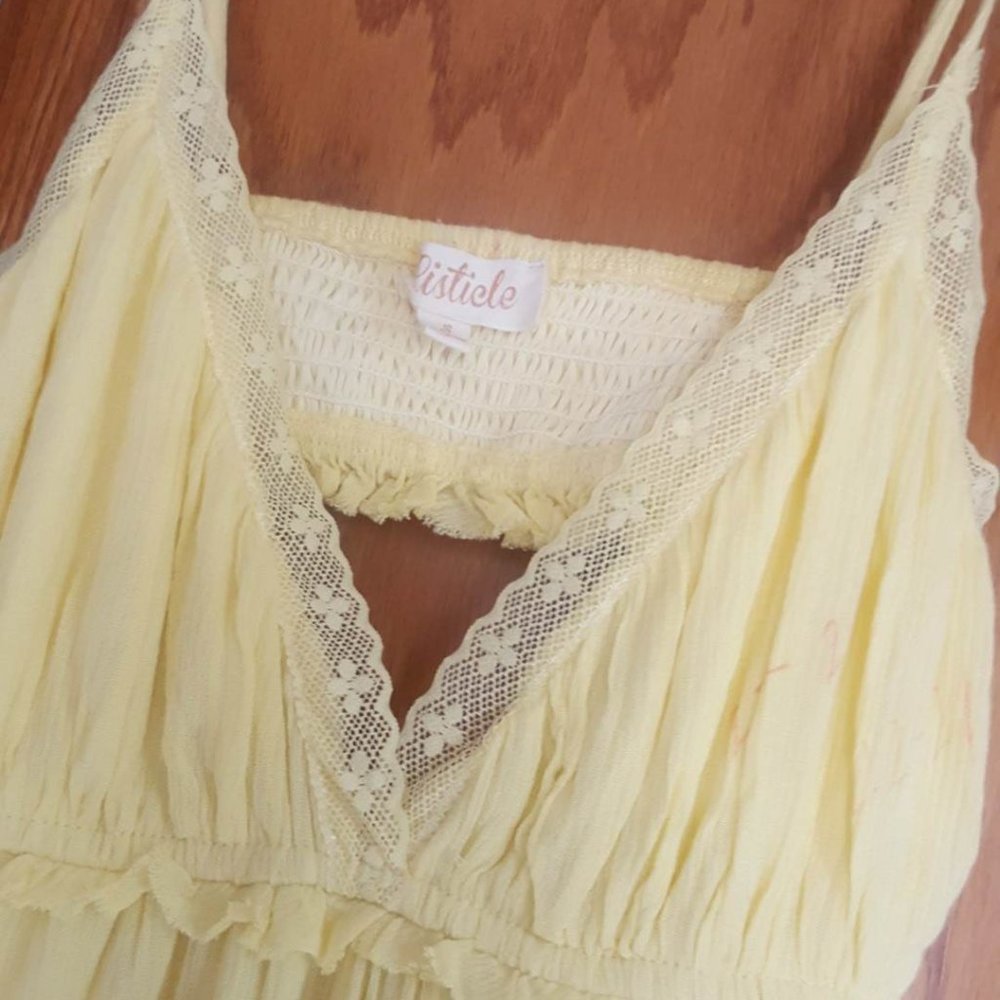 LISTICLE  DRESS WOMENS SIZE S - Picture 3 of 15